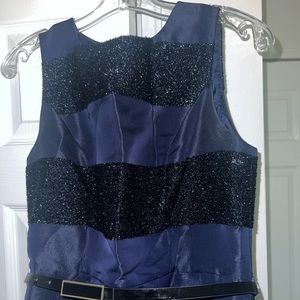 Tommy Hilfiger Navy blue midi dress